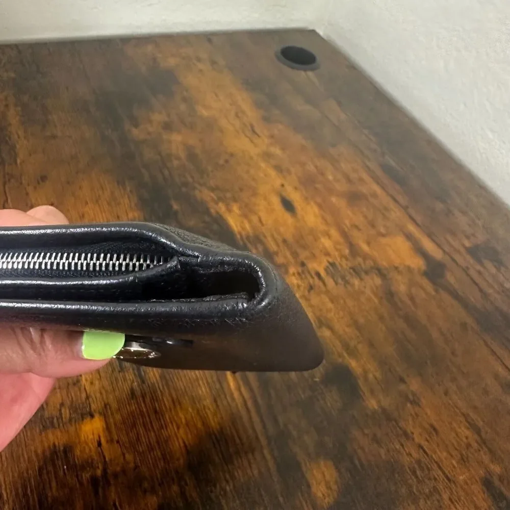BVLGARI‎ B Zero Bifold Wallet Black Leather